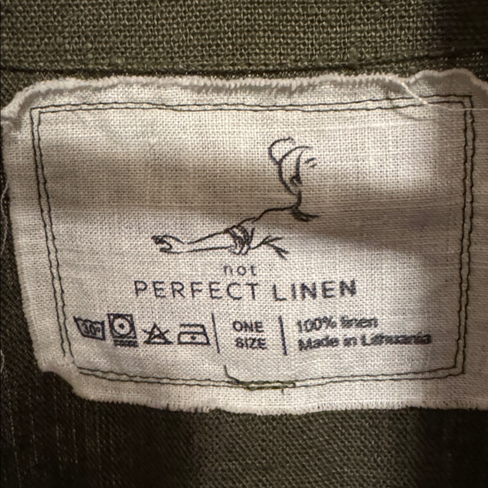 🇱🇹 notPERFECTLINEN Rennes dress in heavyweight linen - Picture 3 of 3